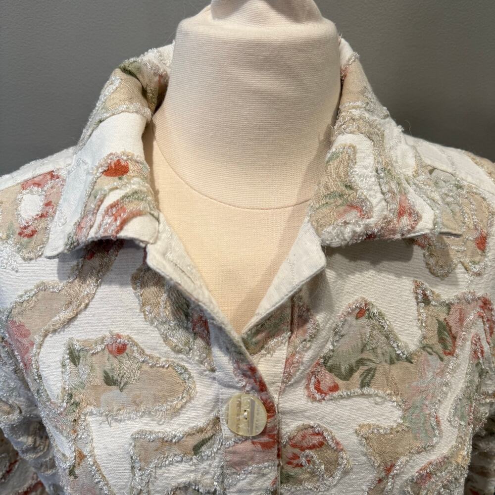 Parsley & Sage Reversible Button Up Jacket Size M… - image 3